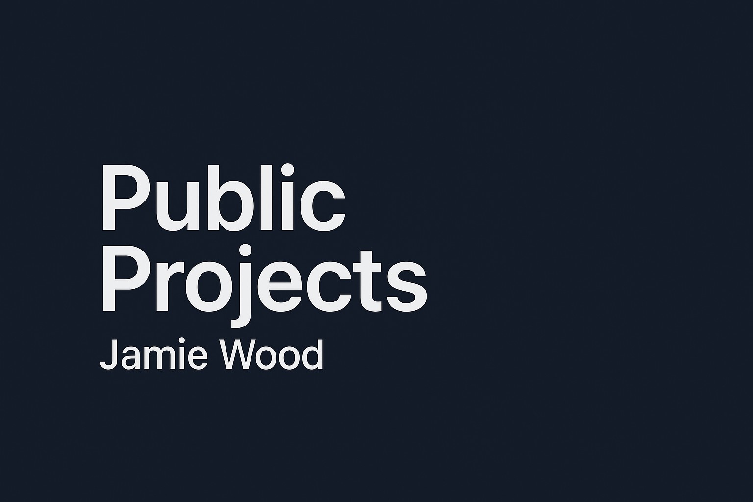 public-projects
