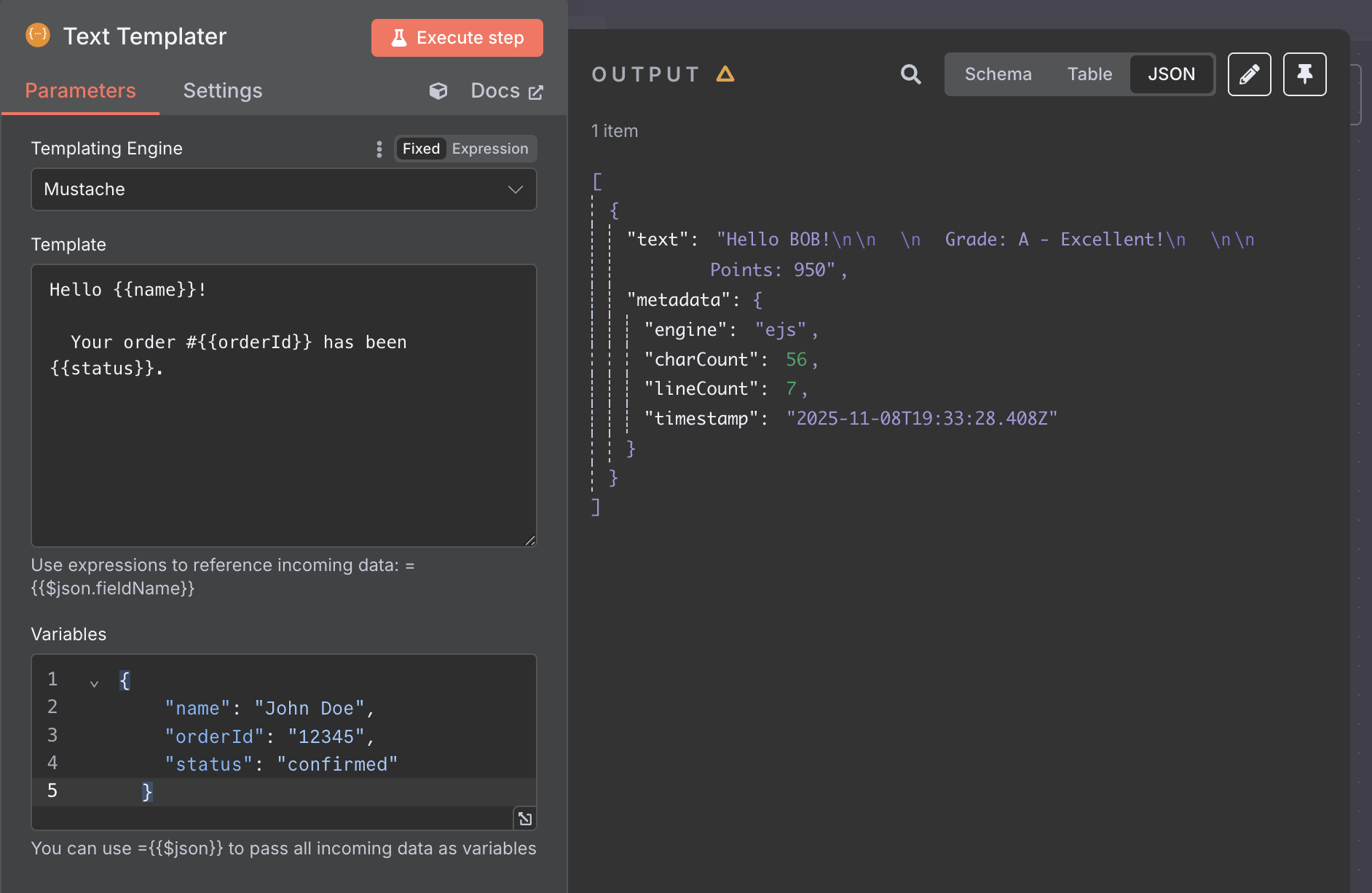 Network Graph · llmx-tech/n8n-nodes-text-templater · GitHub