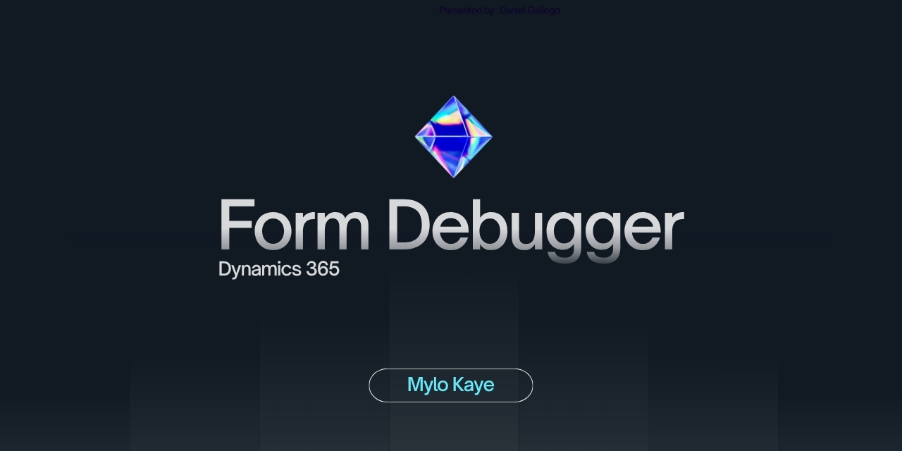 Dynamics 365 Form Debugger extension interface
