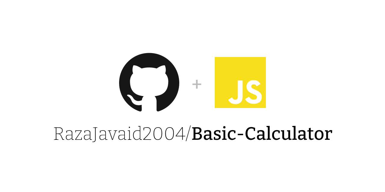 GitHub - RazaJavaid2004/Basic-Calculator: Lightweight calculator app ...