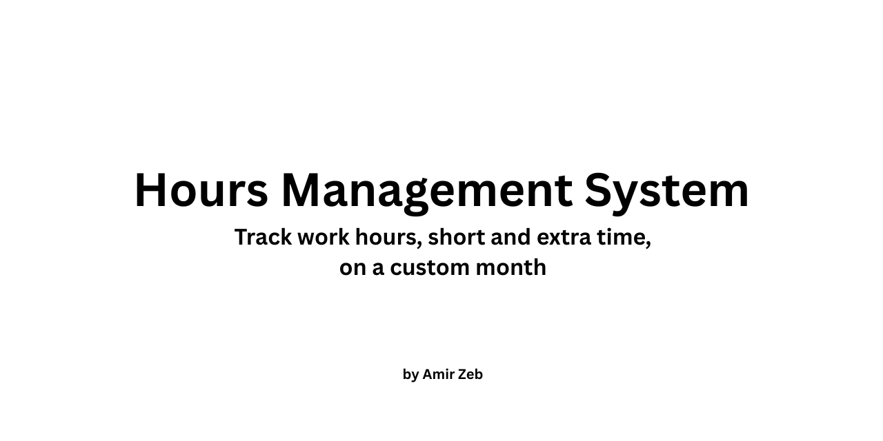 hours-management-system