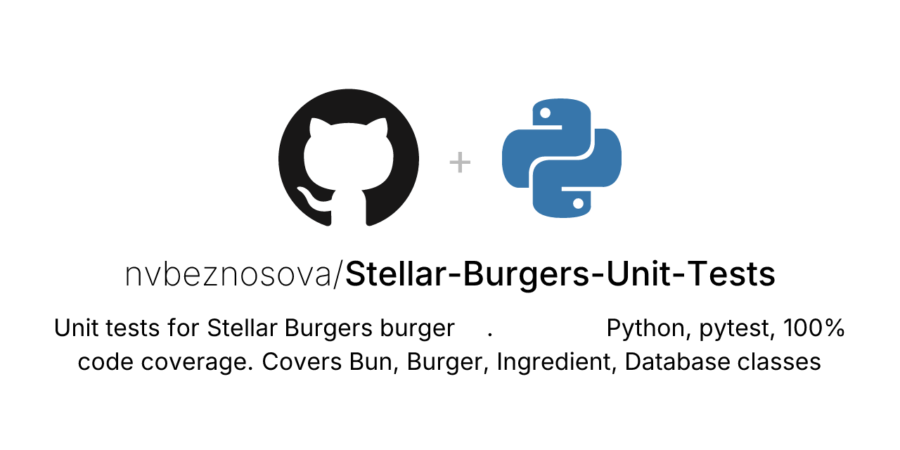 Stellar-Burgers-Unit-Tests