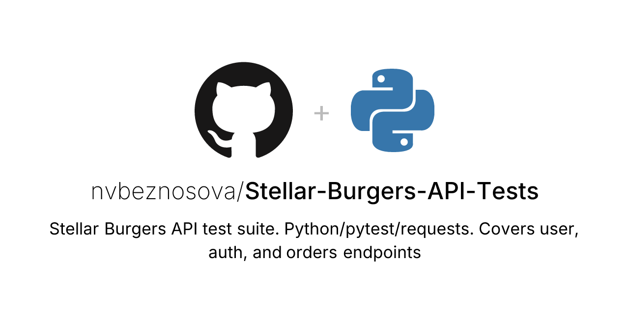 Stellar-Burgers-API-Tests
