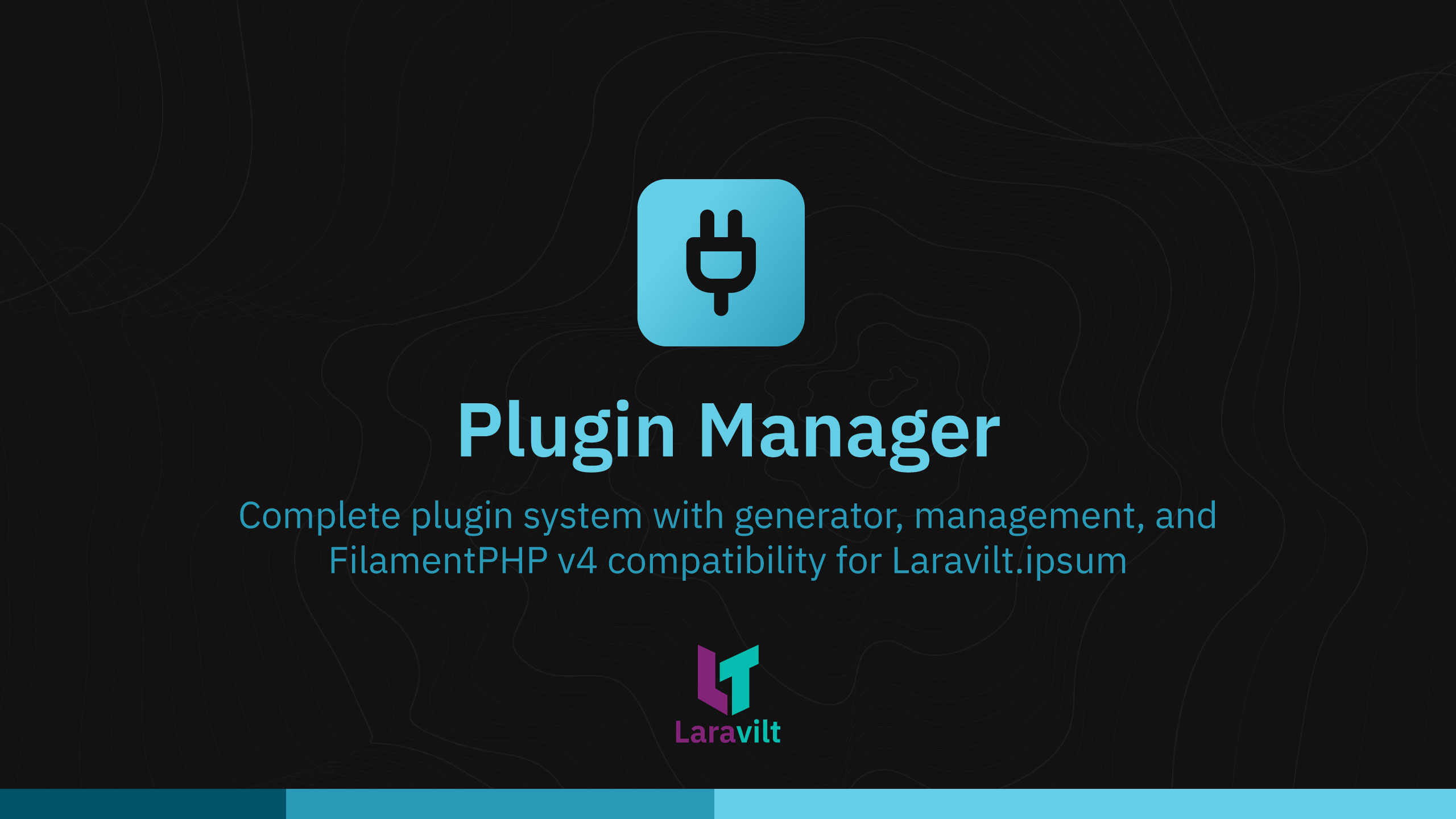 GitHub - laravilt/plugins: Complete plugin system with generator ...