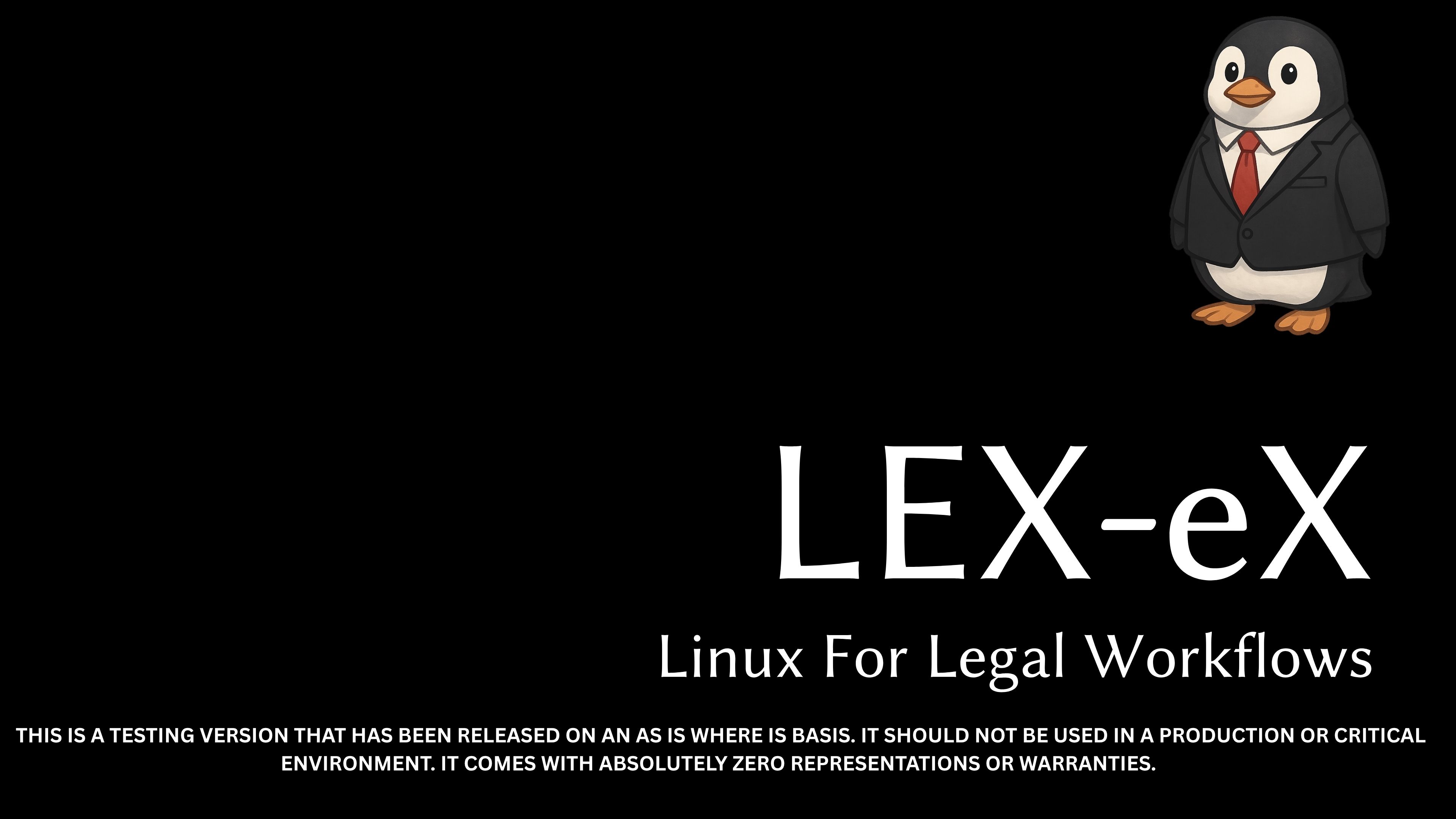 GitHub - thatlawyerfellow/Lex-Ex: Linux For Legal WorkFlows: A Debian ...