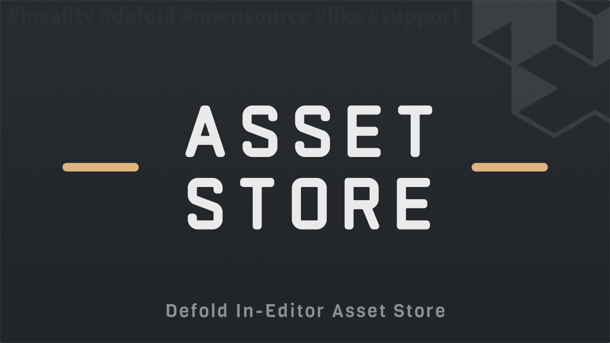 GitHub - Insality/asset-store: Defold In-Editor Asset Store · GitHub