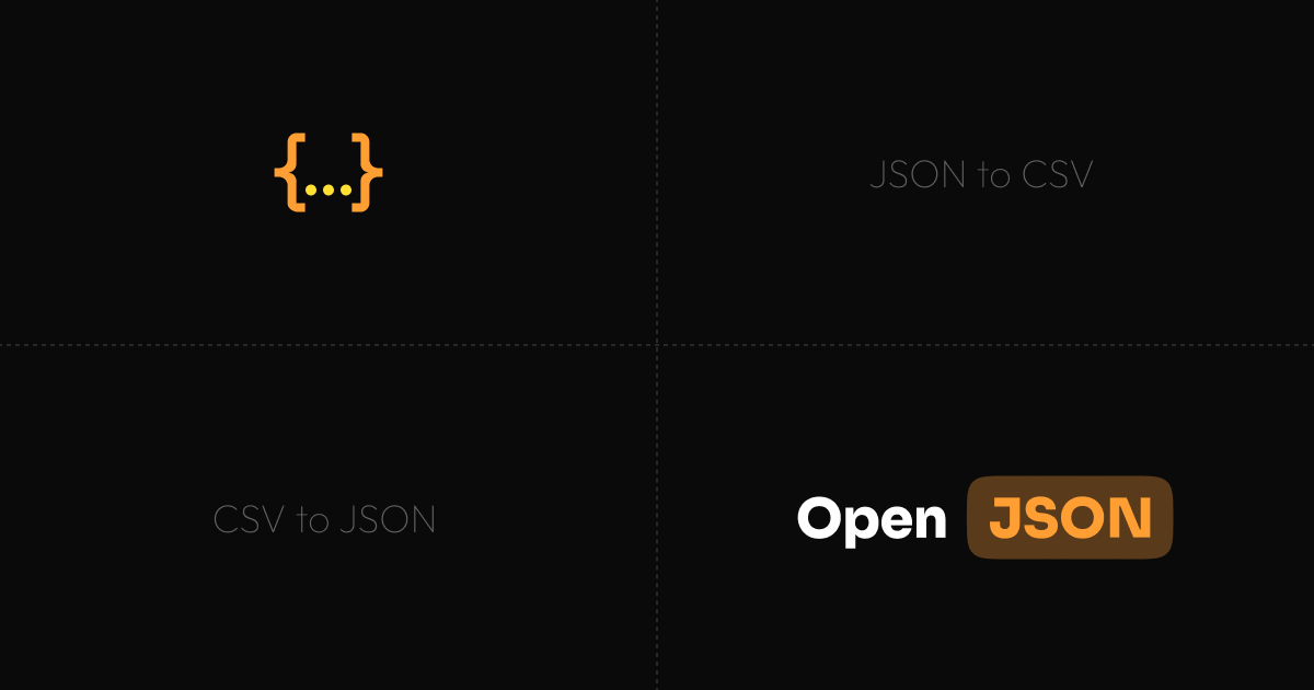 Open JSON