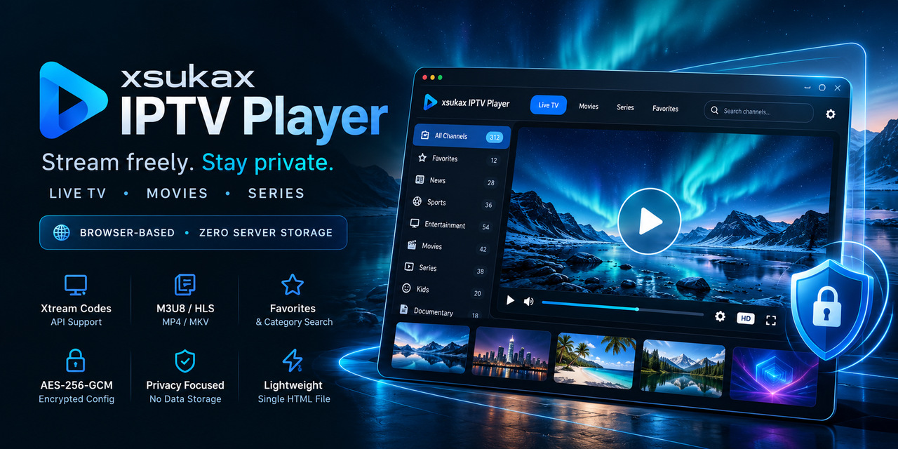 xsukax-IPTV-Player