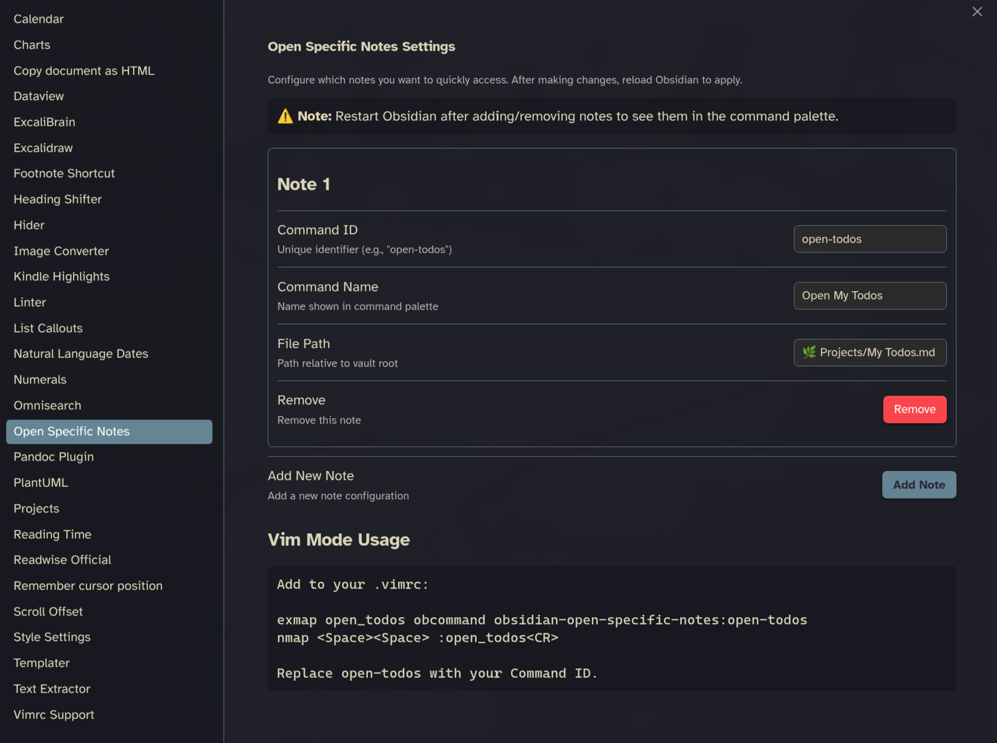 GitHub - sspaeti/obsidian-open-specific-notes: Small and simple plugin ...