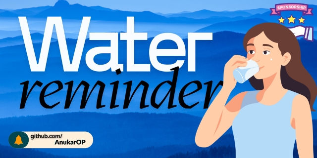Water-Reminder-desktop-app