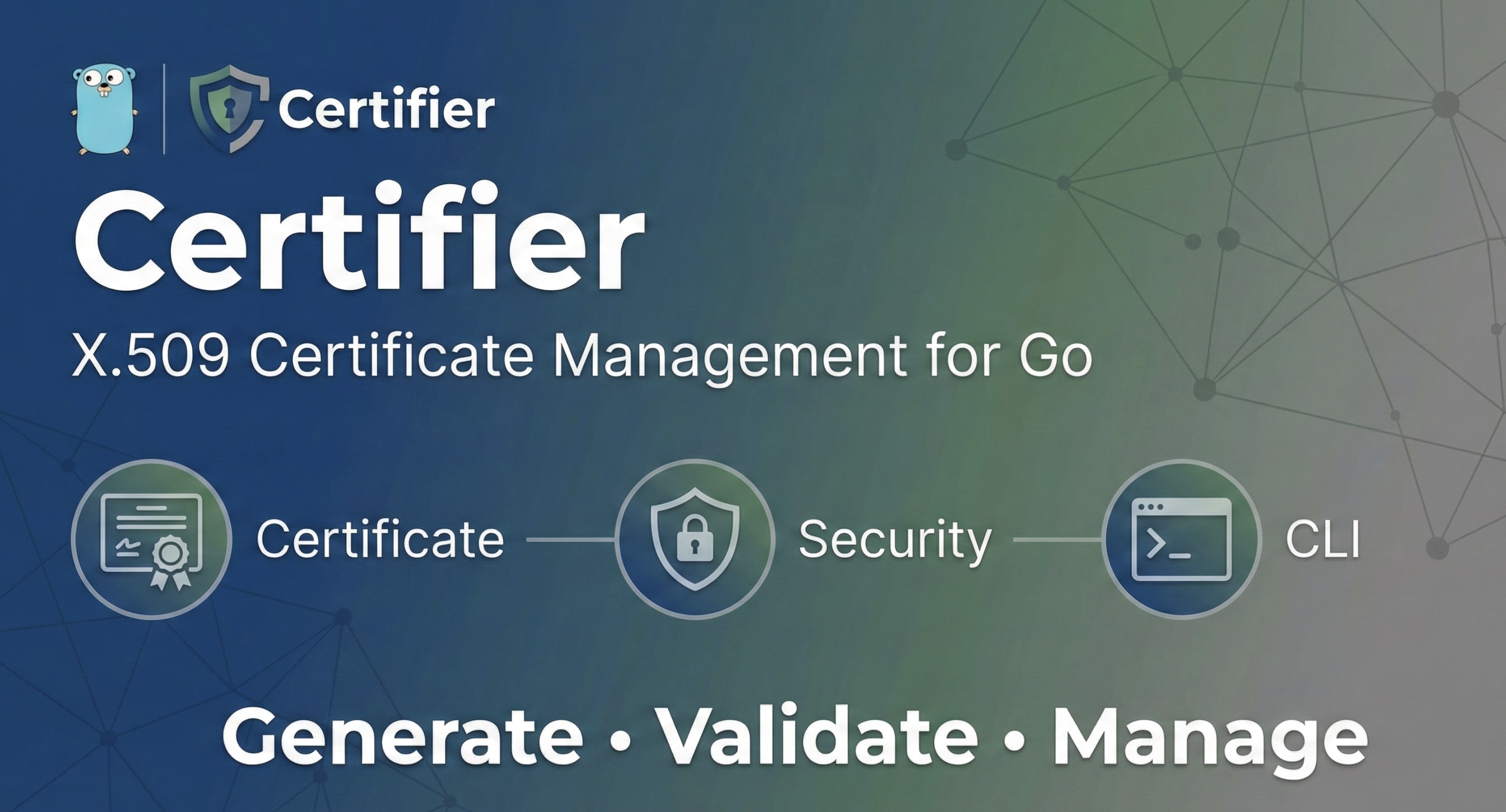 GitHub - 0x524a/certifier: A performant and optimized Go library for ...