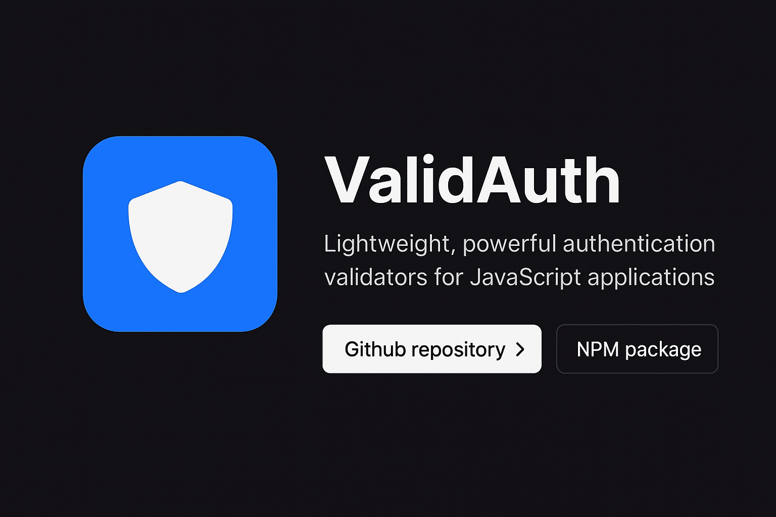 GitHub - Adiksuu/ValidAuth: Lightweight, powerful authentication ...