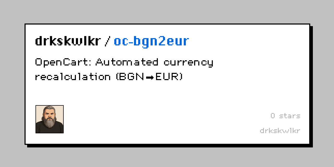 bgn-eur · GitHub Topics · GitHub