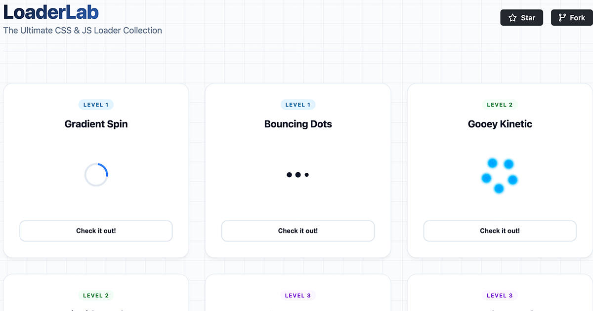 GitHub - mariorazo97/loaderlab: ⚗️ LoaderLab: The Ultimate UI Showcase ...