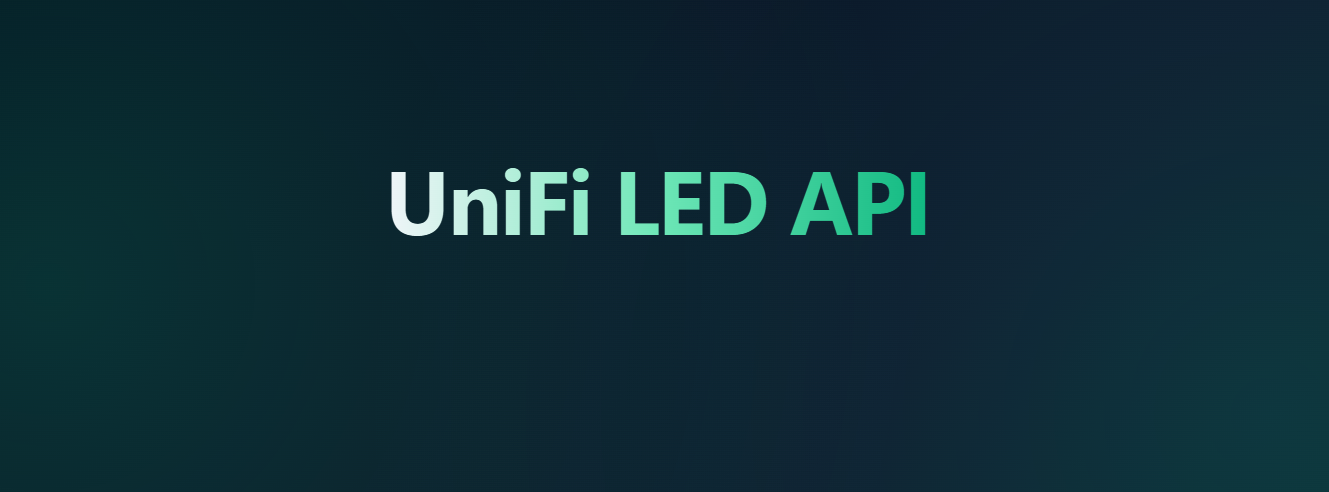 unifi-led-api