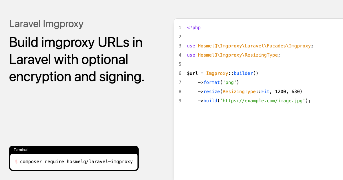 laravel-imgproxy
