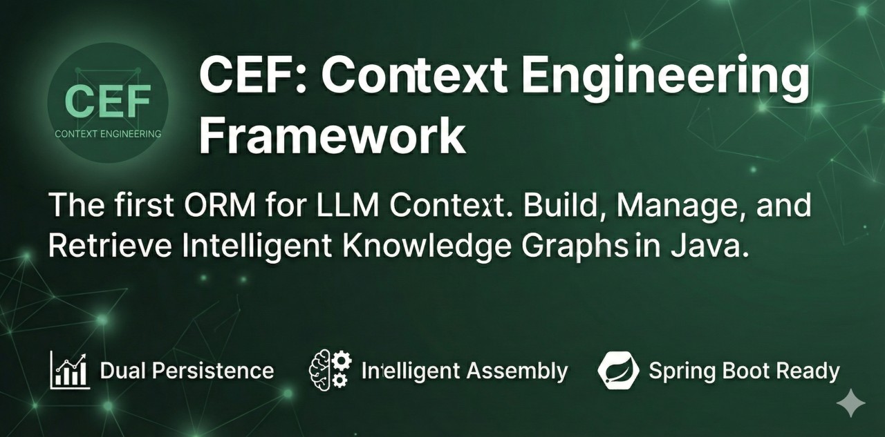 GitHub - ddse-foundation/cef: ORM for LLM Context Engineering · GitHub