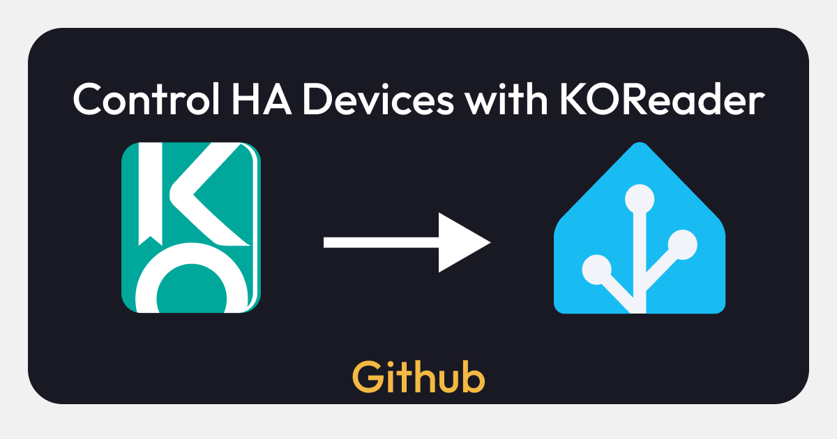 GitHub - moritz-john/homeassistant.koplugin: This KOReader plugin lets ...