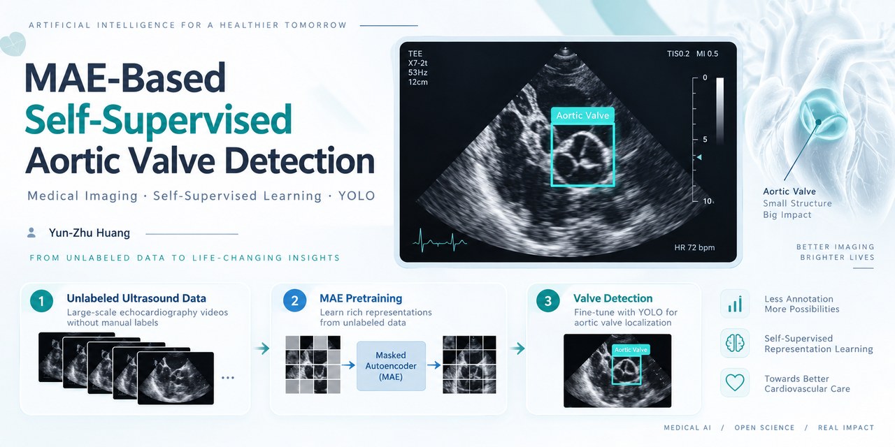 MAE-Based-Self-Supervised-Aortic-Valve-Detection