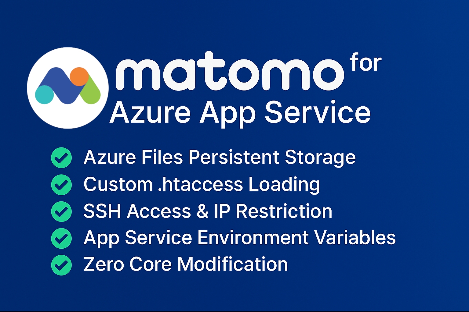 Matomo-for-AzureAppService
