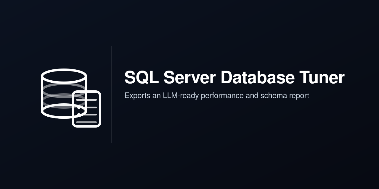 SQL-Server-Database-Tuner
