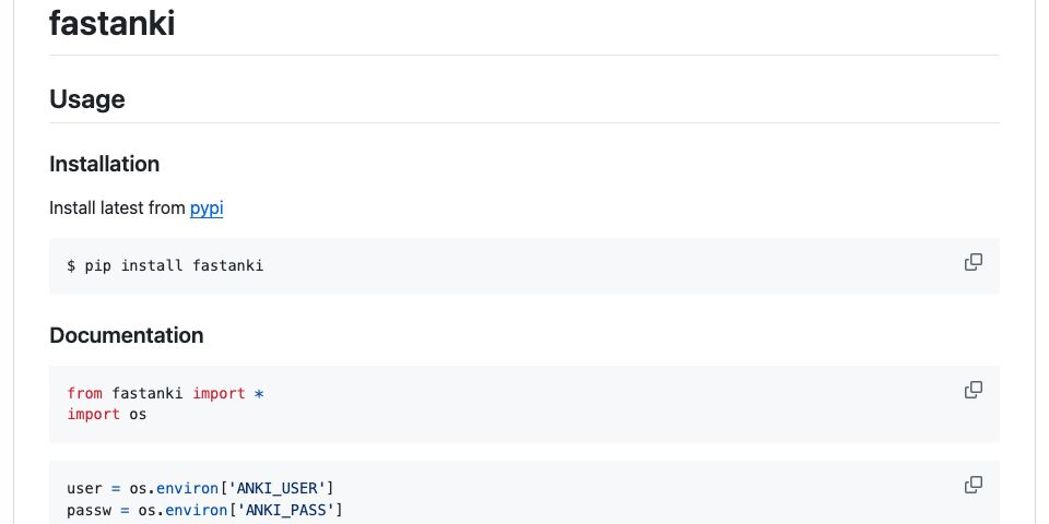 GitHub - AnswerDotAI/fastanki: Python tools for Anki · GitHub