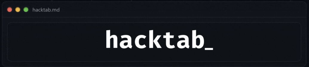 hacktab