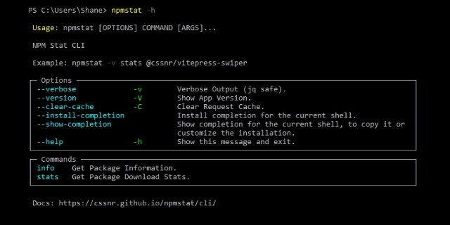 GitHub - cssnr/npmstat: Get NPM Package Stats and Info. Includes a ...