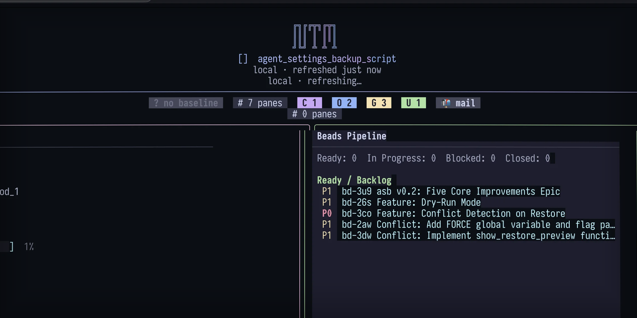 GitHub - Dicklesworthstone/ntm: Named Tmux Manager: spawn, tile, and ...