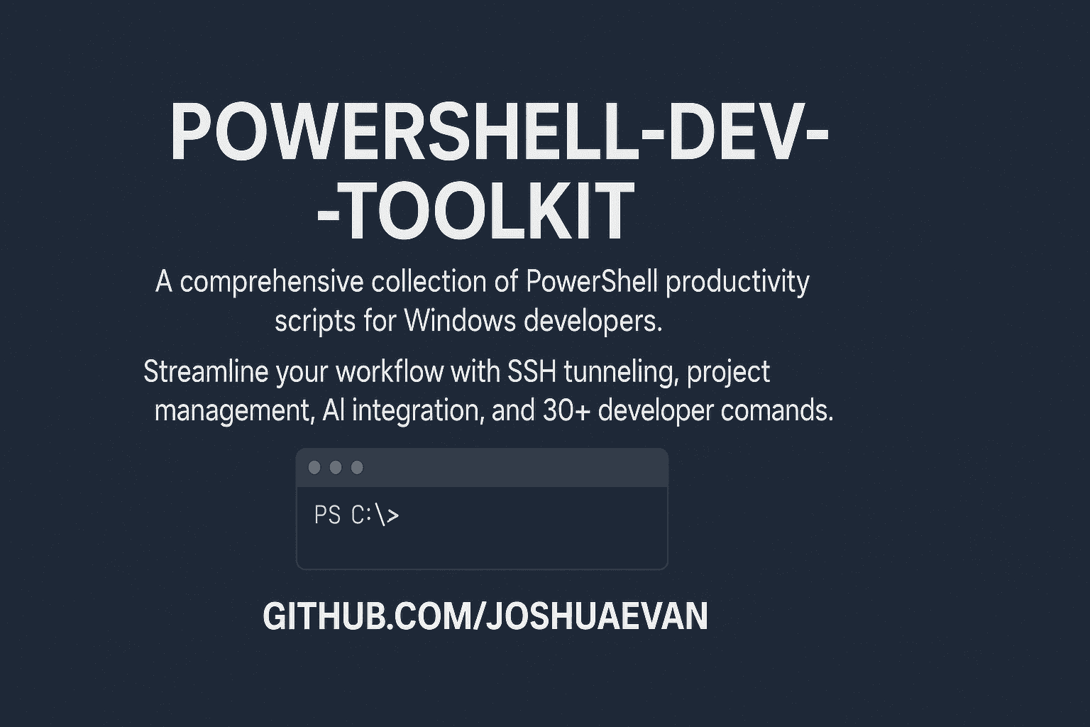 powershell-dev-toolkit