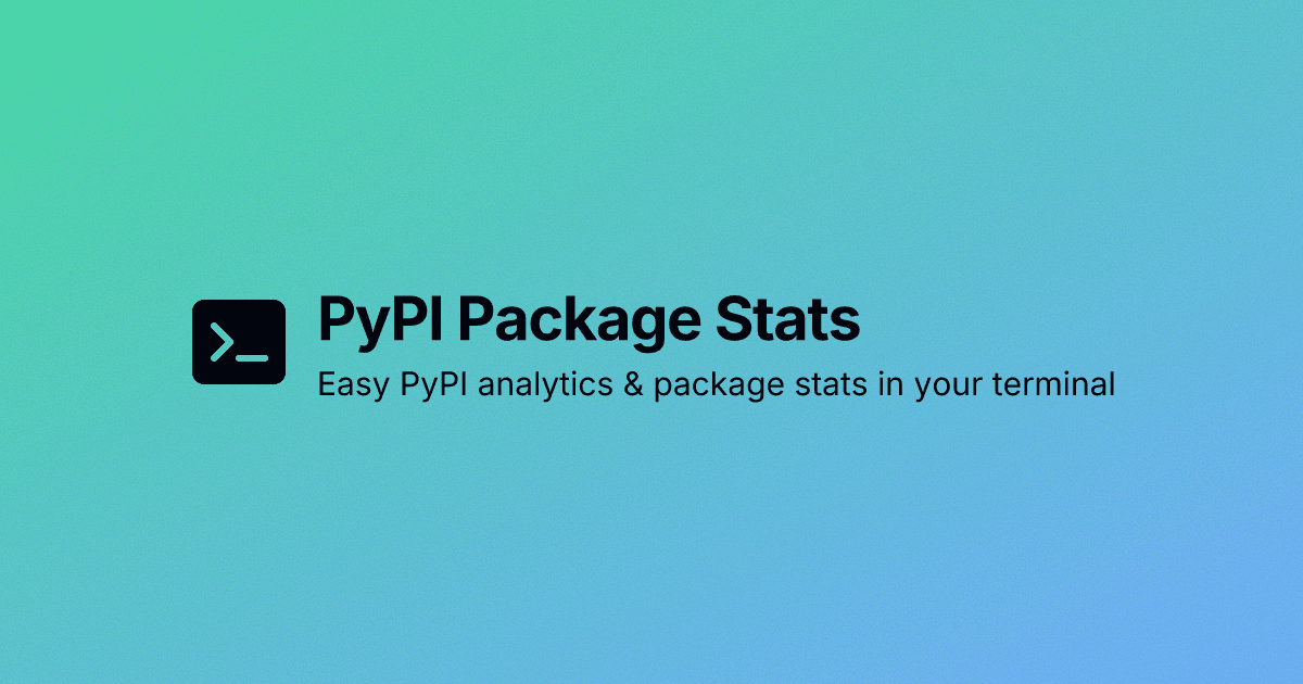 pypi-package-stats