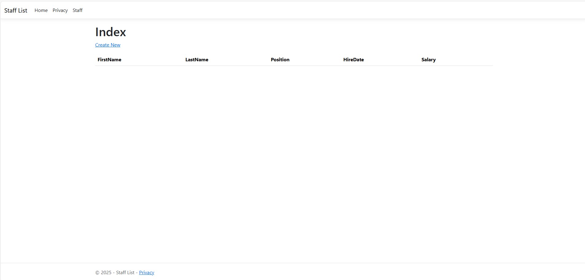 GitHub - m0cvo/Staff-List: A web based database for personell records