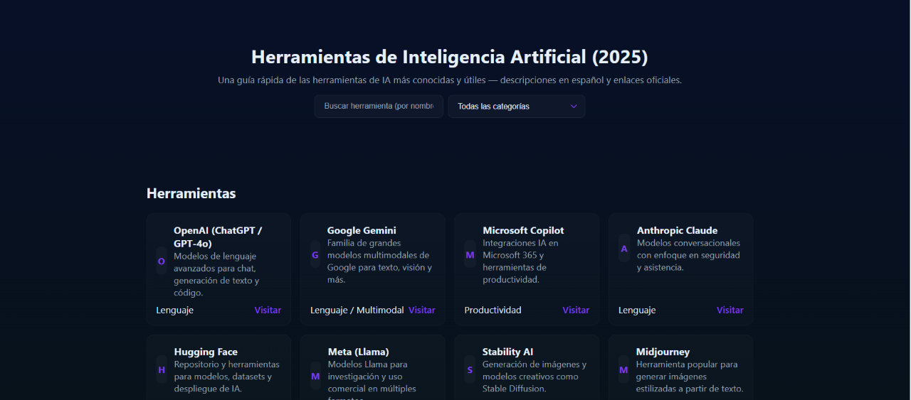 GitHub - mussussu/ai-landing-page: Landing page en español con una ...