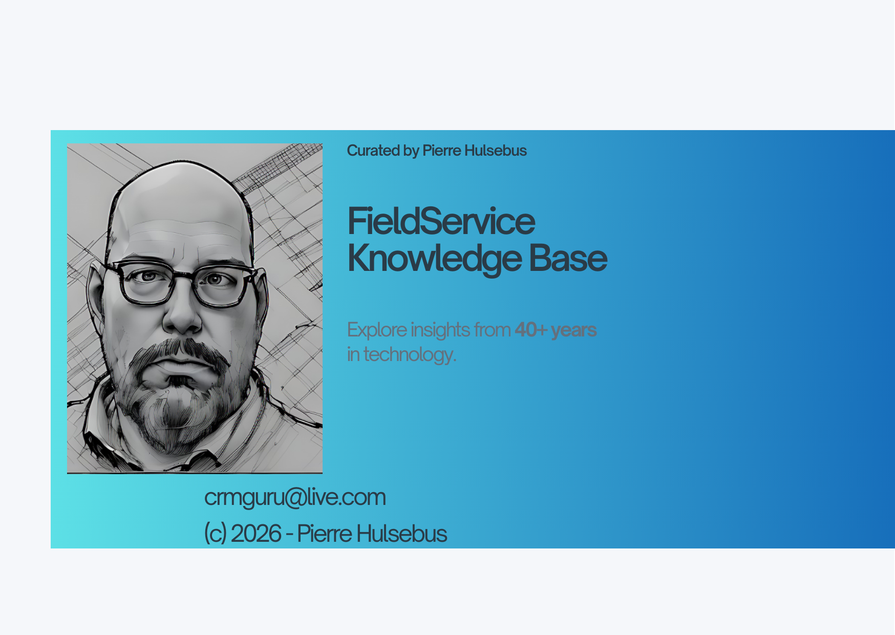 GitHub - CRMinarian/FieldService: Canonical public knowledge base for ...