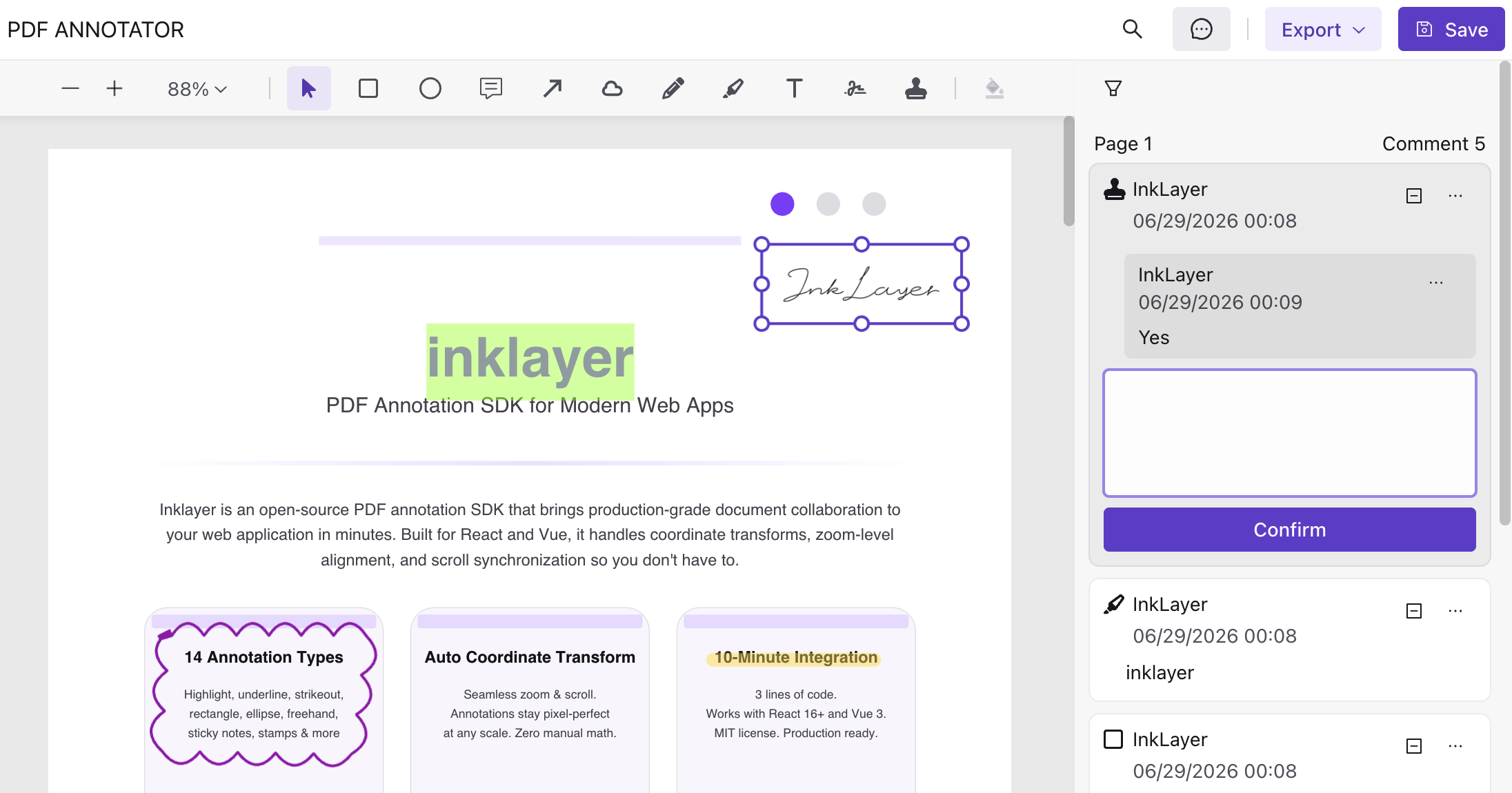 inklayer-react