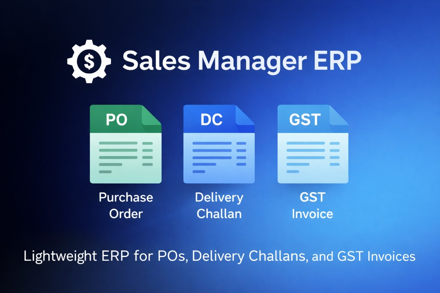GitHub - abhij1306/Sales_manager: A lightweight, modular ERP system ...