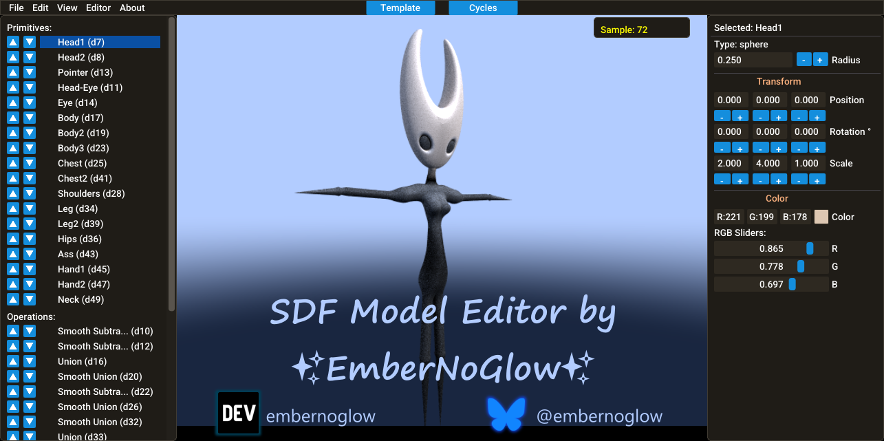 SDF-Model-Editor-Demo