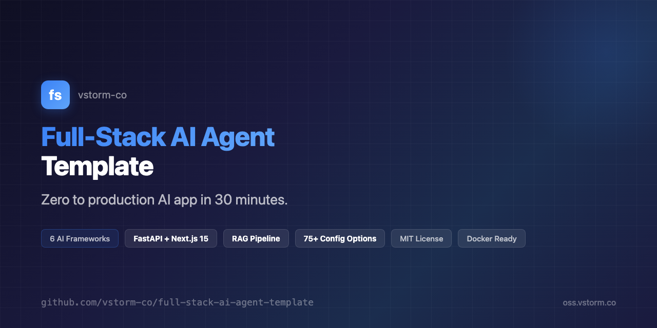 full-stack-ai-agent-template