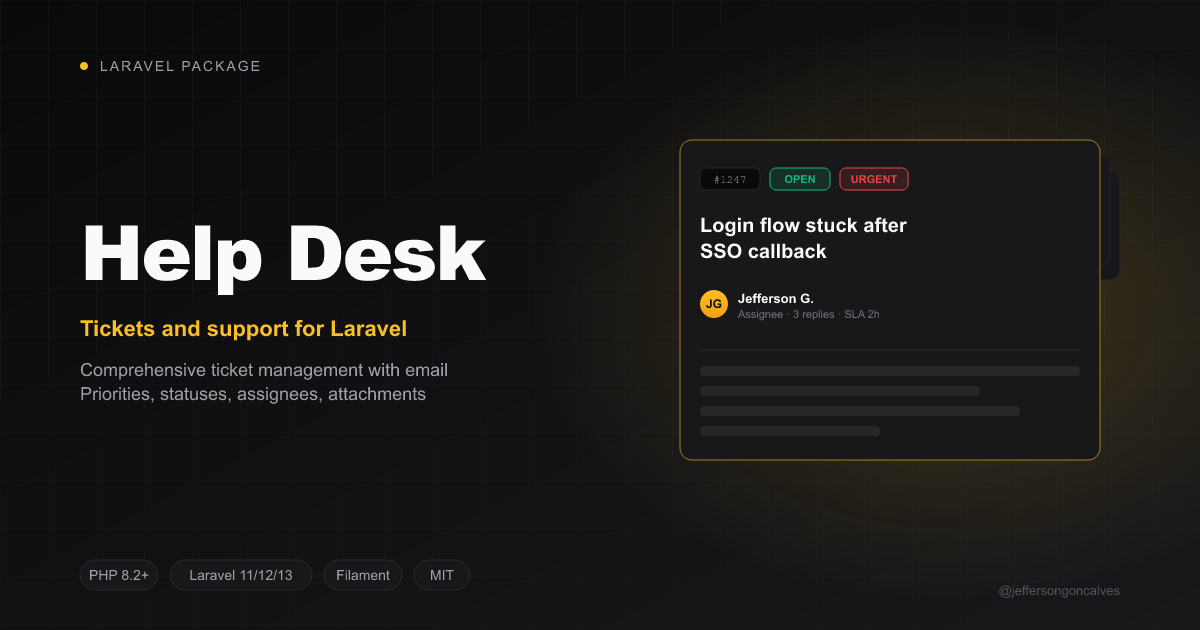laravel-help-desk