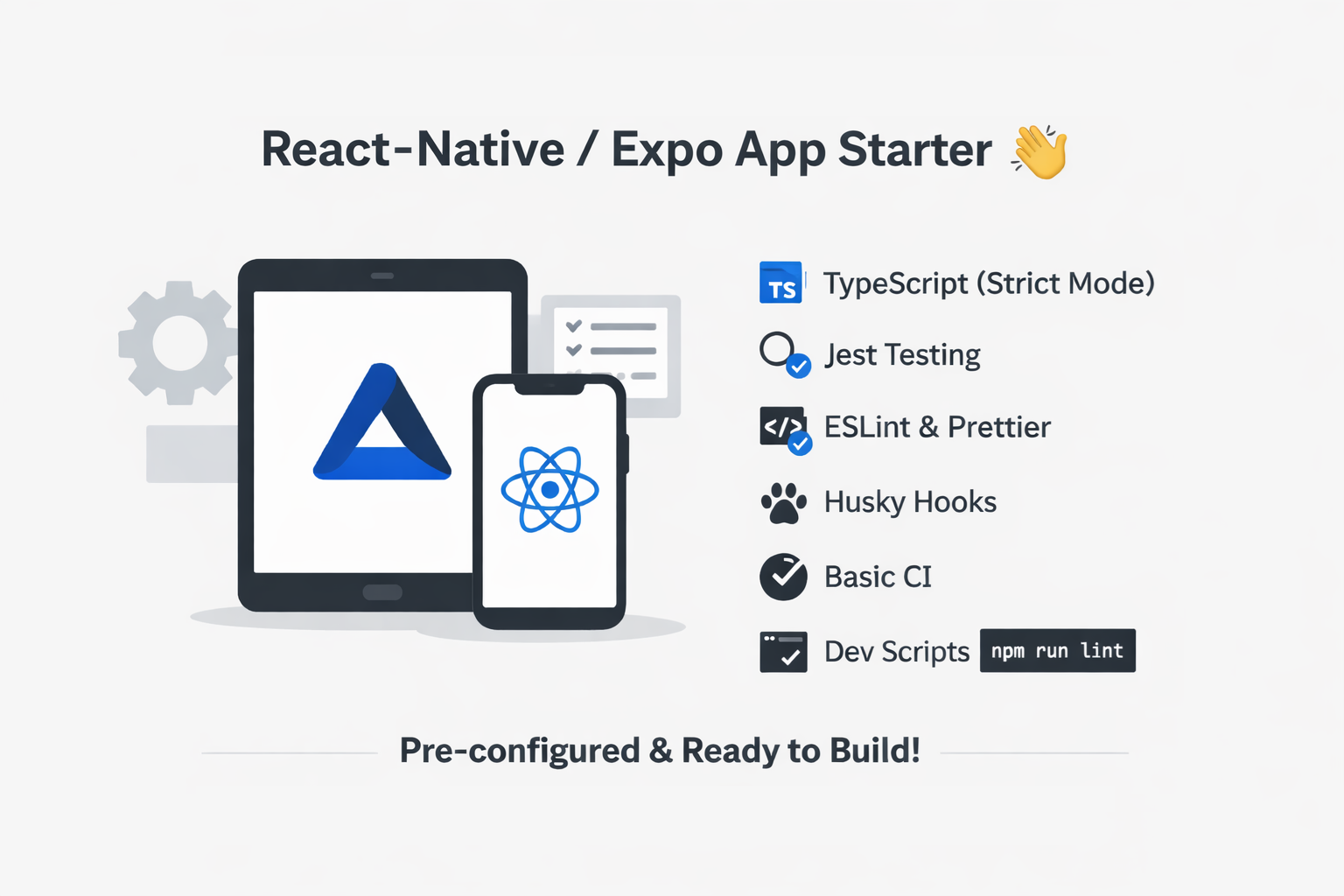 GitHub - timbencker/expo-app-starter: Extends the React-Native - Expo ...