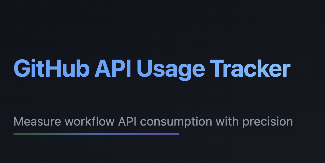 github-api-usage-tracker