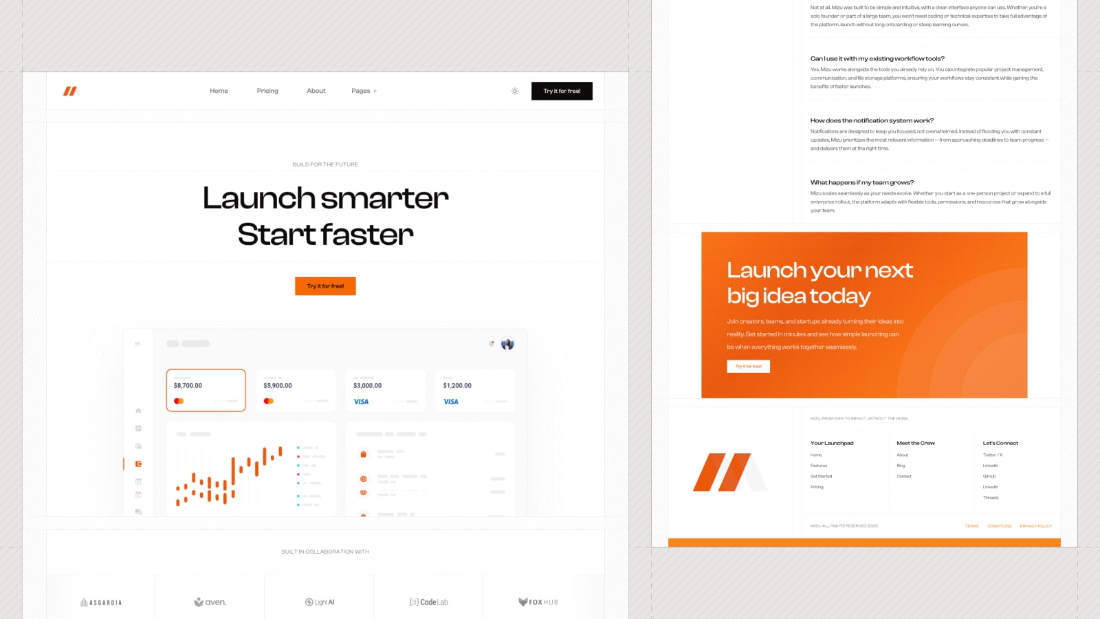 mizu-light-astro-theme