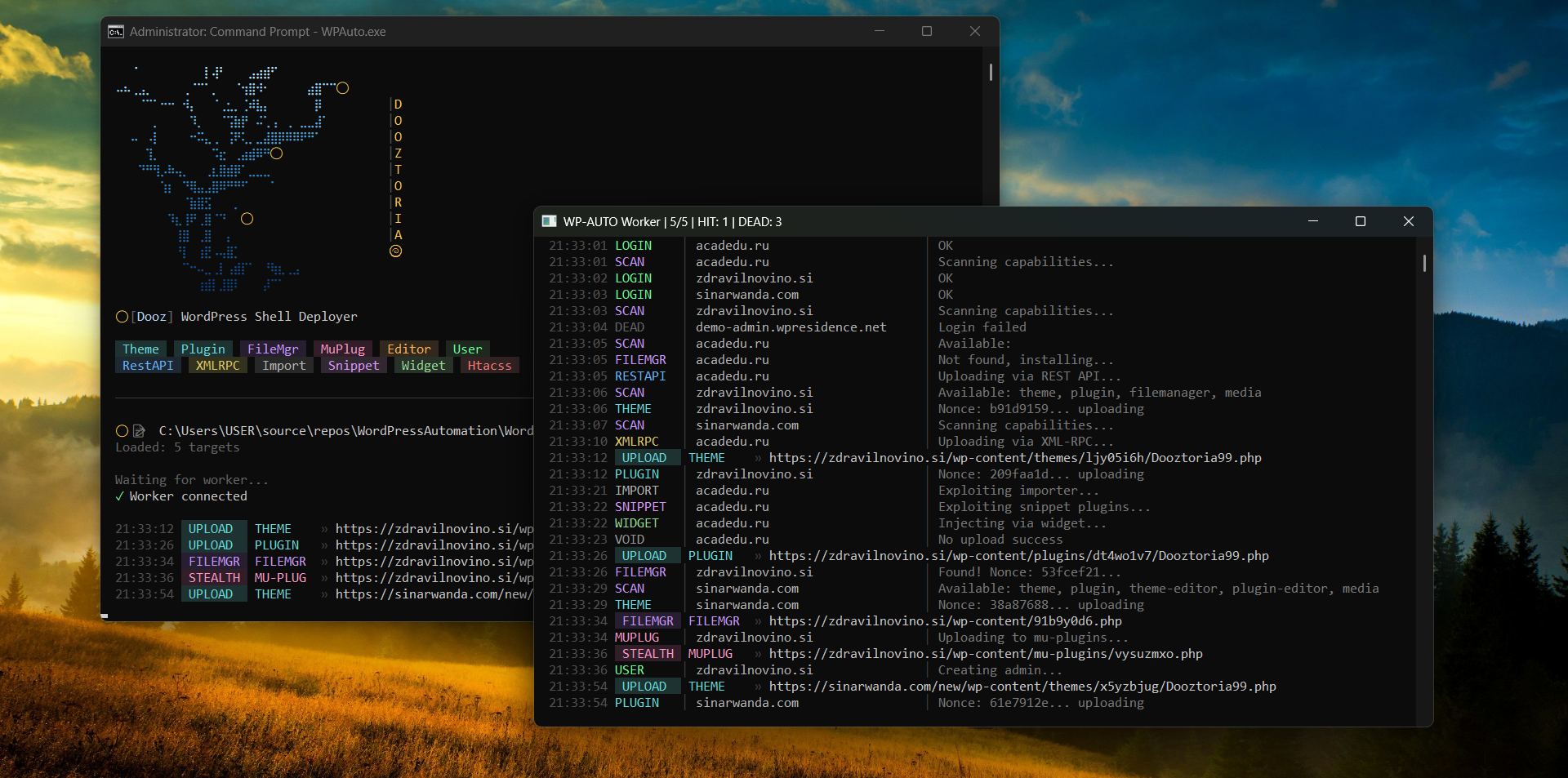 Wordpress-Shell-Uploader