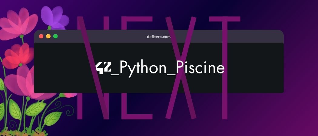 42_Python_Piscine