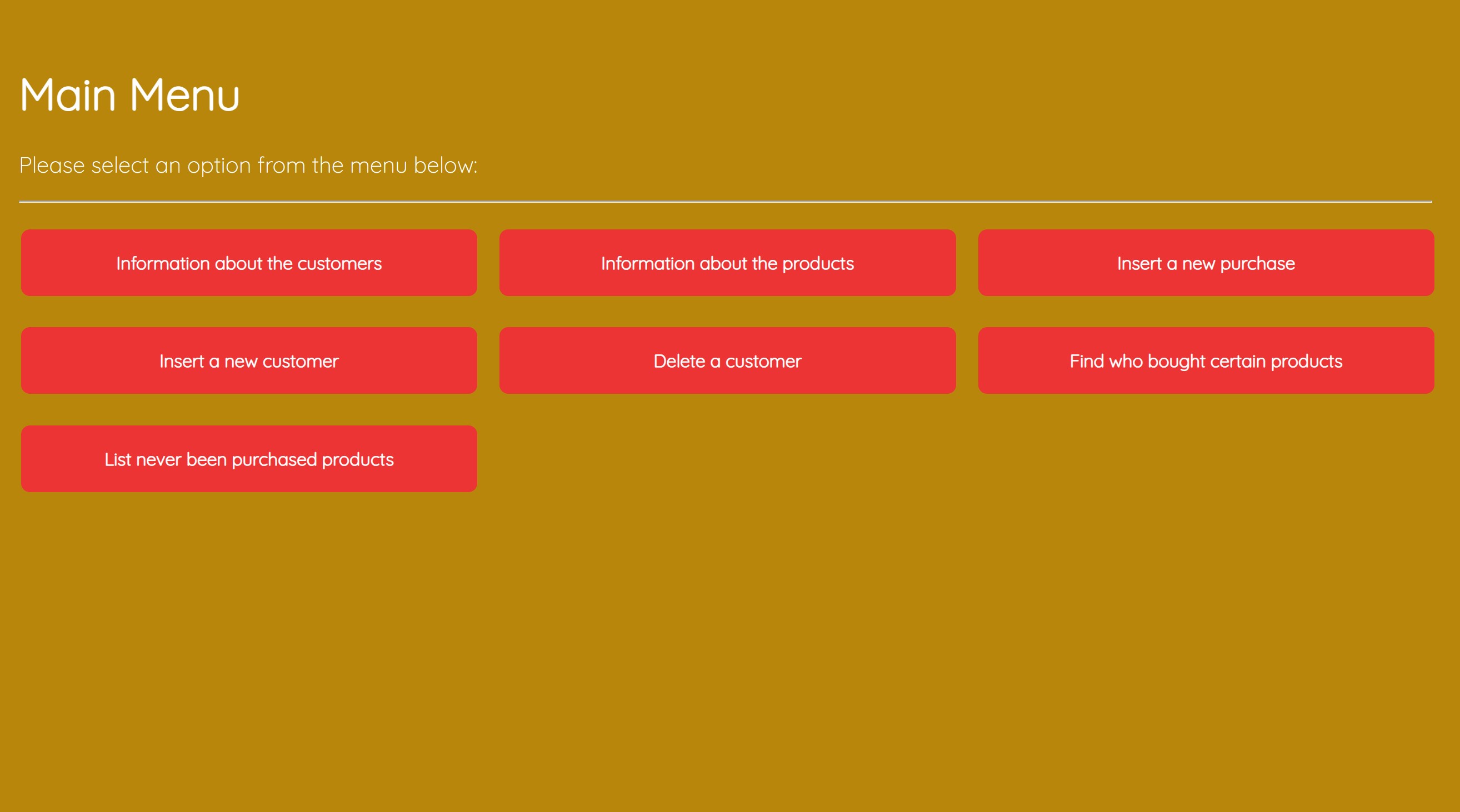 GitHub - iolee/sqlCustomer: A small project using PHP for user ...