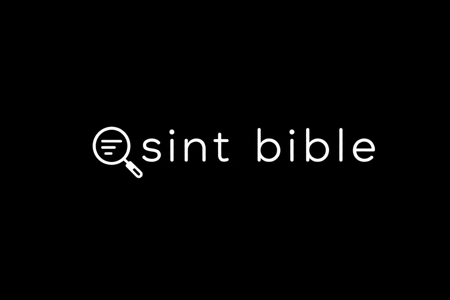 OSINT-BIBLE