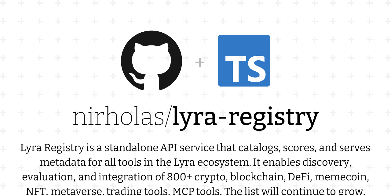 lyra-registry/.gitattributes at main · nirholas/lyra-registry · GitHub