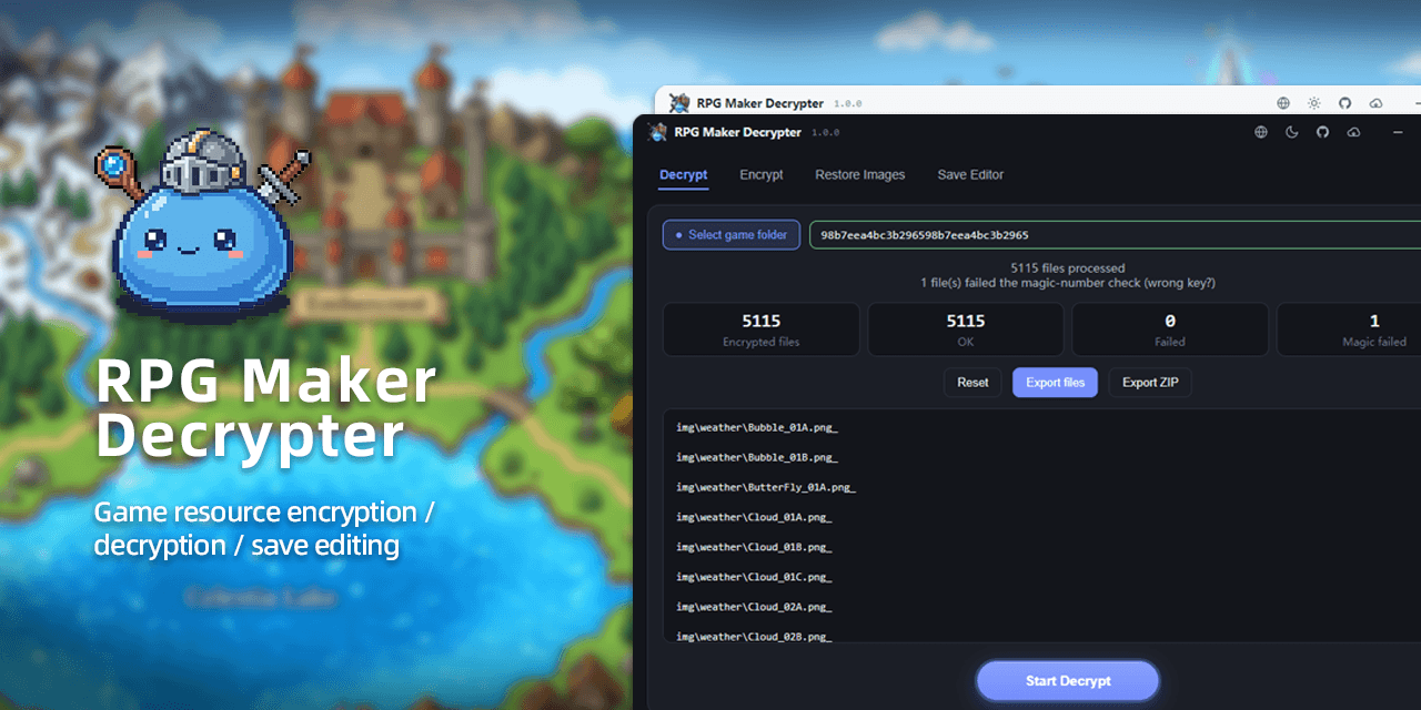 RPGMakerDecrypter