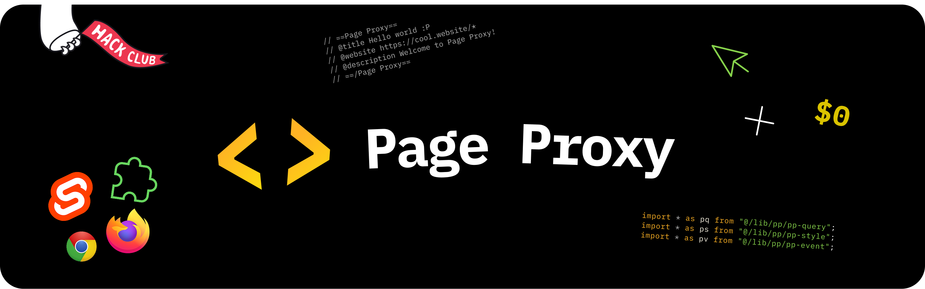GitHub - orangishcat/page-proxy: UI/UX modification like never before ...