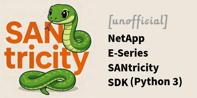 santricity-webapi-pythonsdk
